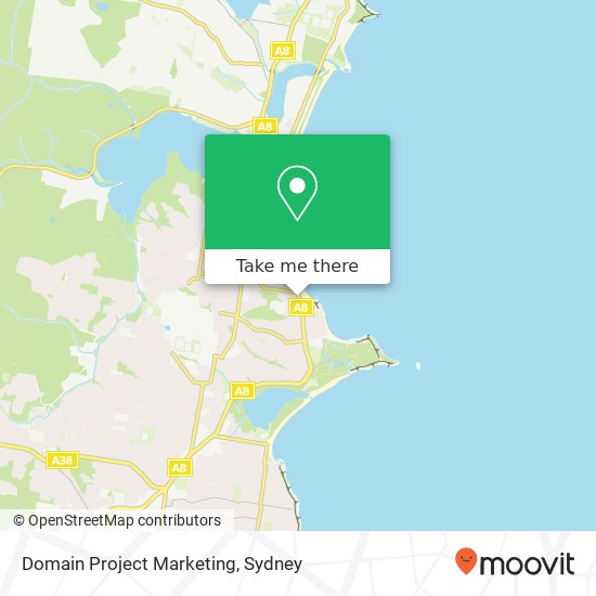 Domain Project Marketing map