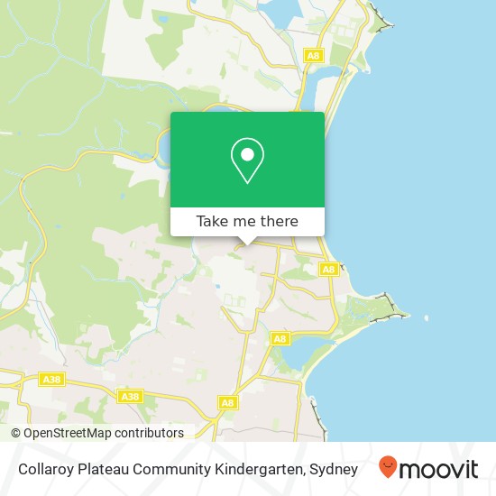 Collaroy Plateau Community Kindergarten map