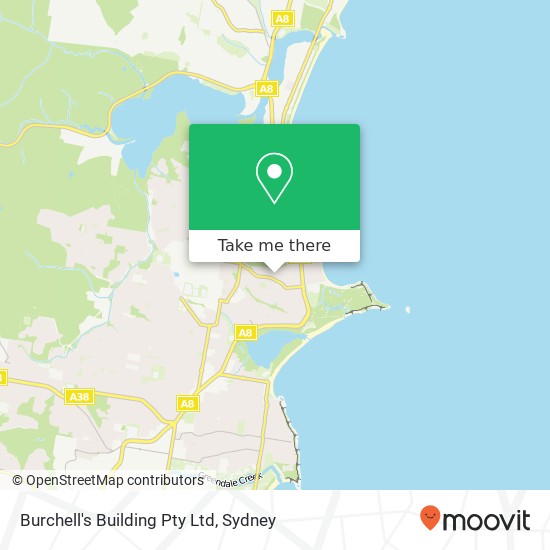 Mapa Burchell's Building Pty Ltd
