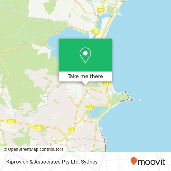 Kiprovich & Associates Pty Ltd map