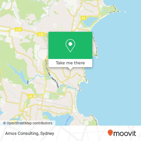 Amos Consulting map