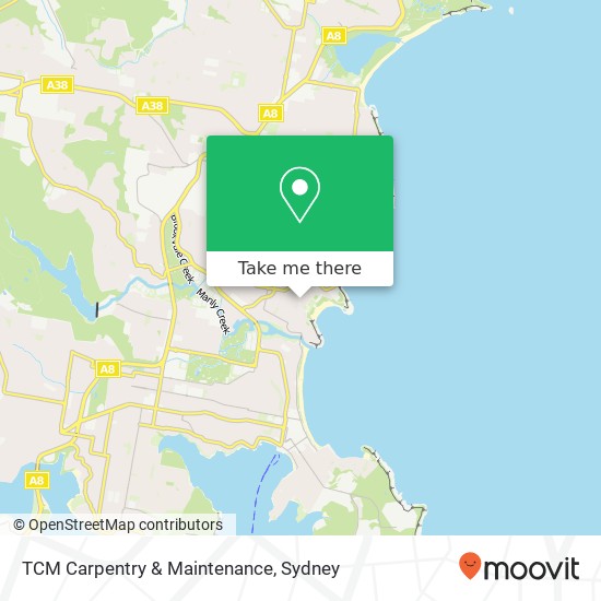 TCM Carpentry & Maintenance map