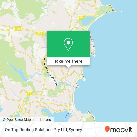 On Top Roofing Solutions Pty Ltd map