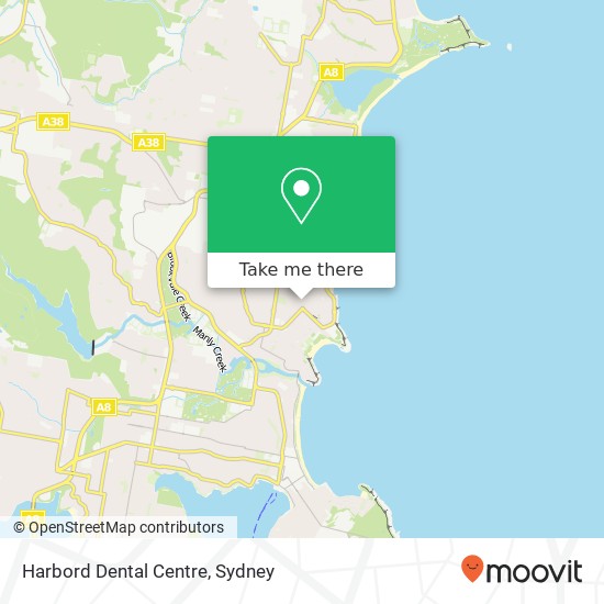 Harbord Dental Centre map