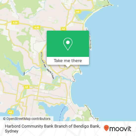 Harbord Community Bank Branch of Bendigo Bank map