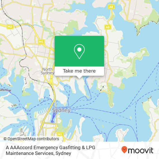 A AAAccord Emergency Gasfitting & LPG Maintenance Services map