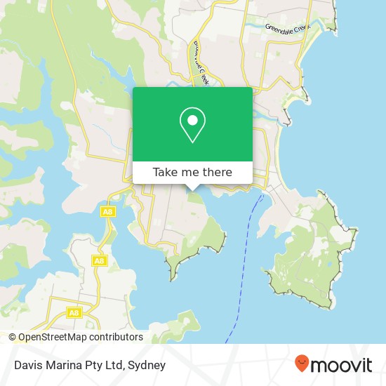 Davis Marina Pty Ltd map