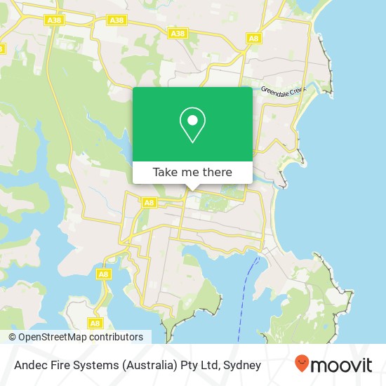 Andec Fire Systems (Australia) Pty Ltd map