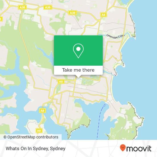 Whats On In Sydney map