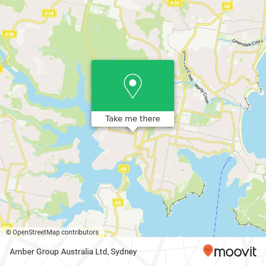 Mapa Amber Group Australia Ltd