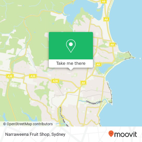 Narraweena Fruit Shop map
