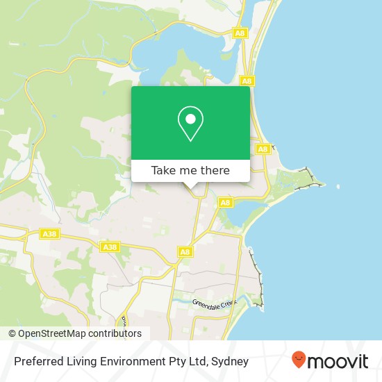 Preferred Living Environment Pty Ltd map