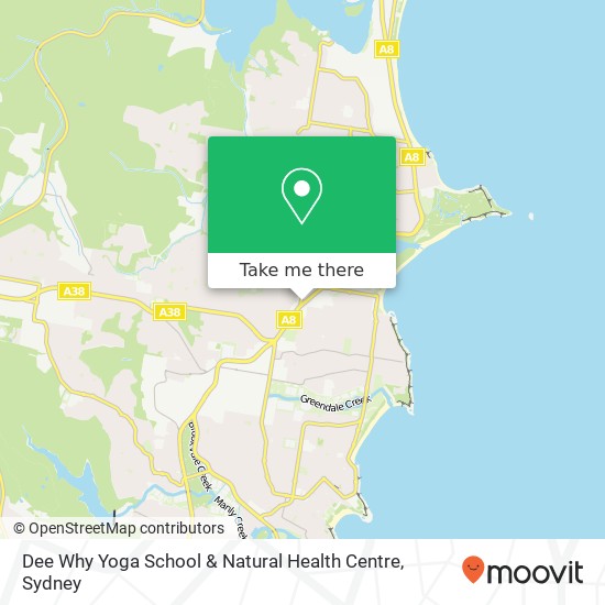 Dee Why Yoga School & Natural Health Centre map