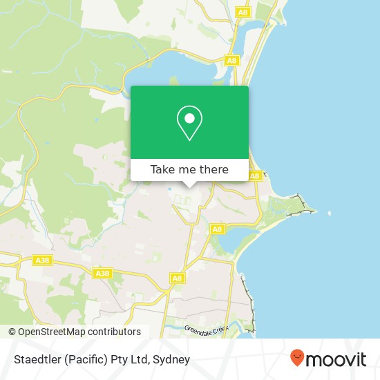 Staedtler (Pacific) Pty Ltd map