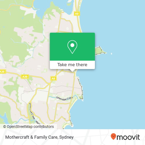 Mothercraft & Family Care map