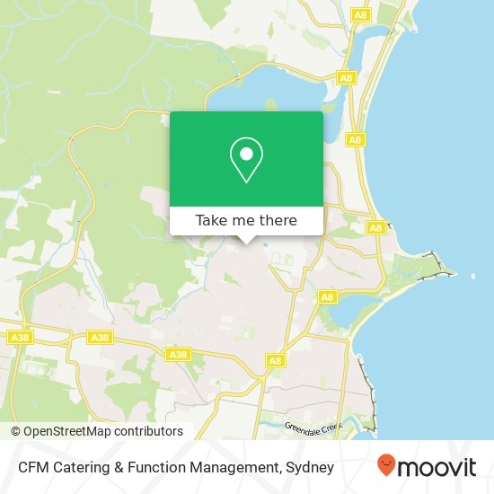 CFM Catering & Function Management map