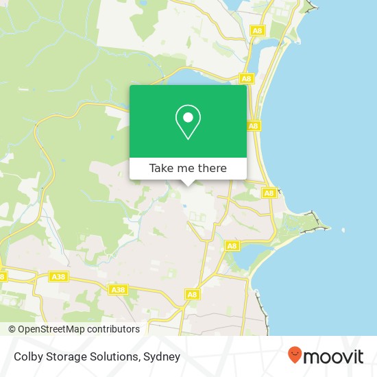 Colby Storage Solutions map