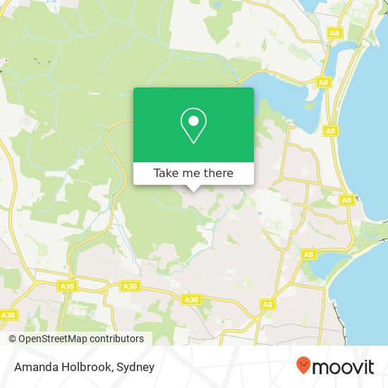 Amanda Holbrook map