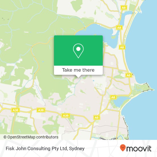 Fisk John Consulting Pty Ltd map