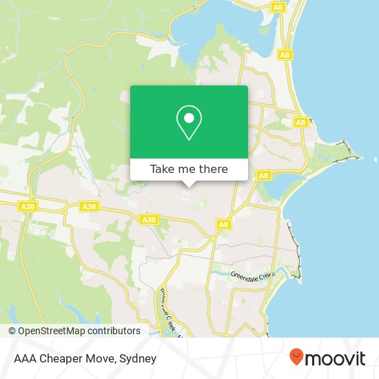 AAA Cheaper Move map