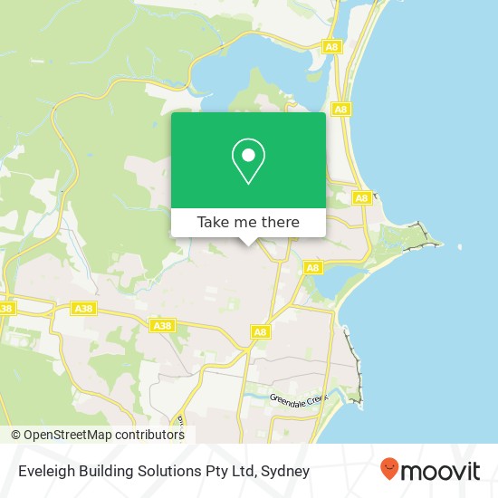 Eveleigh Building Solutions Pty Ltd map