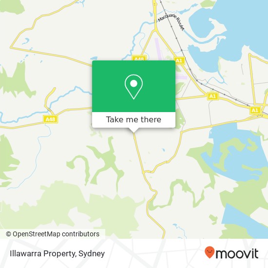 Mapa Illawarra Property