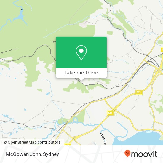 McGowan John map