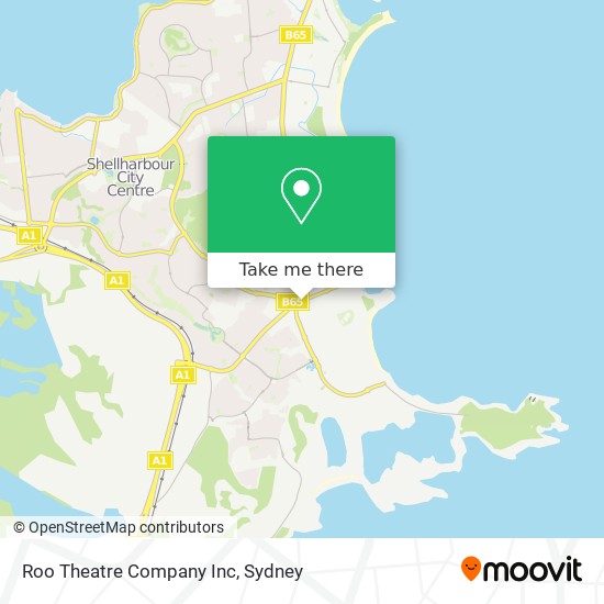 Roo Theatre Company Inc map