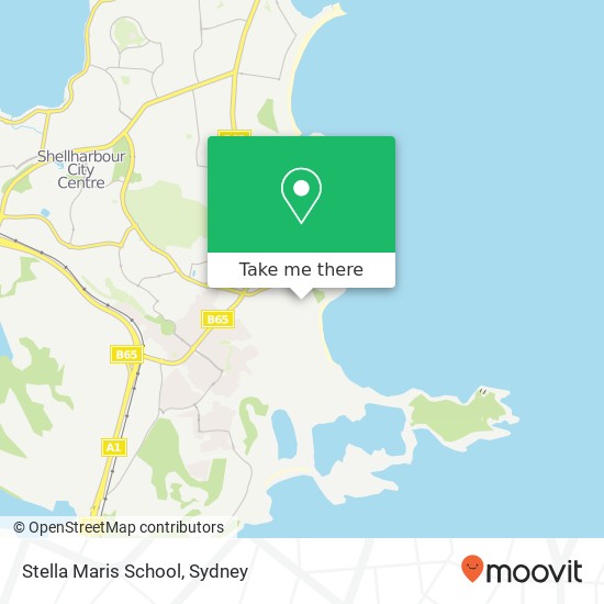 Stella Maris School map
