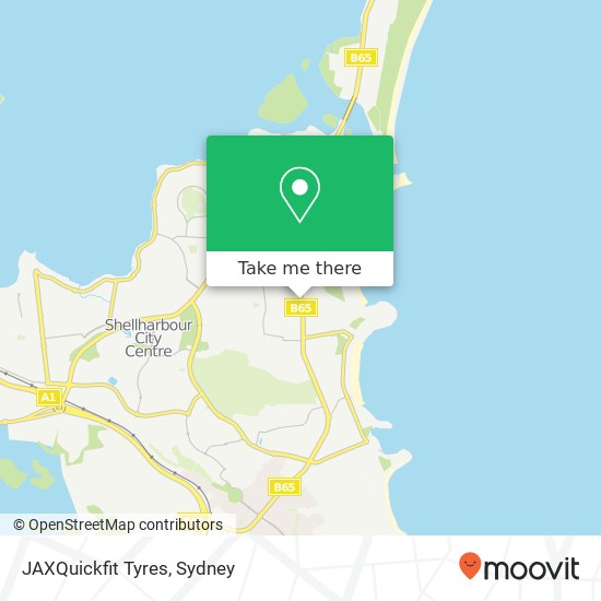 JAXQuickfit Tyres map