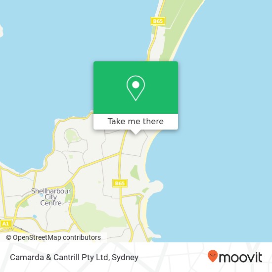 Camarda & Cantrill Pty Ltd map