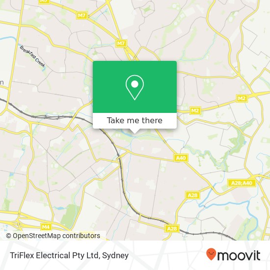 TriFlex Electrical Pty Ltd map