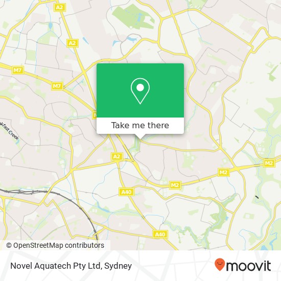 Novel Aquatech Pty Ltd map