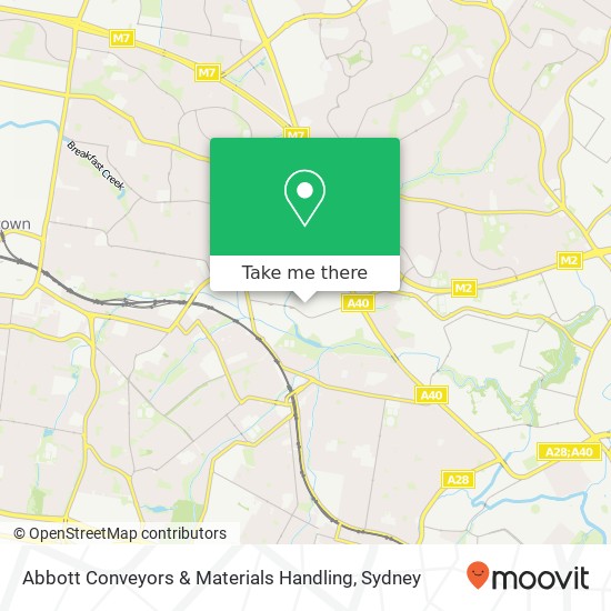 Abbott Conveyors & Materials Handling map