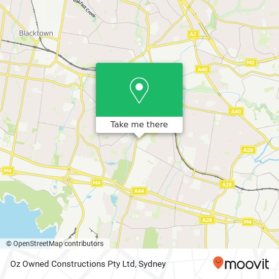 Oz Owned Constructions Pty Ltd map