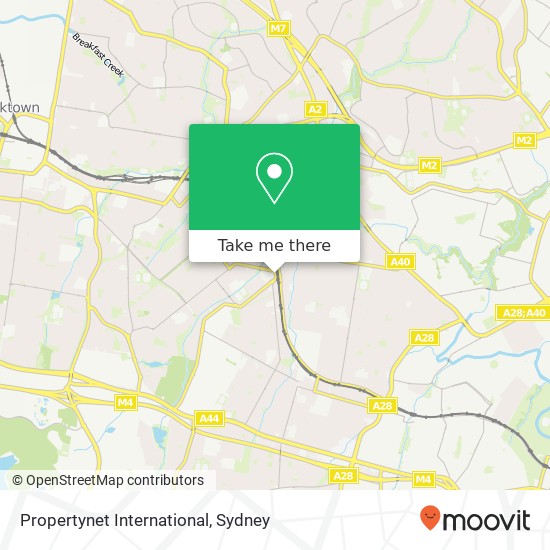 Propertynet International map