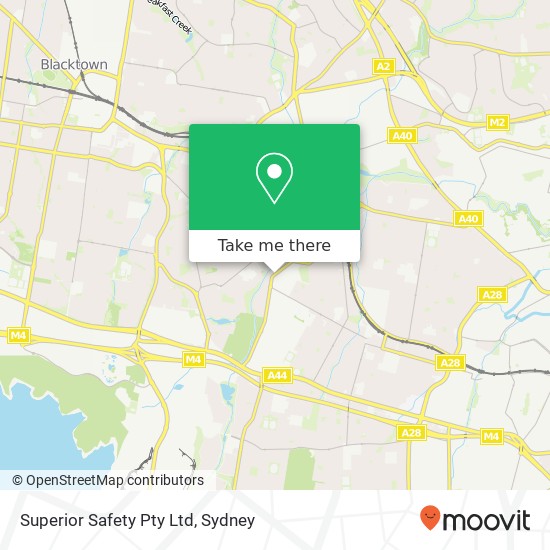 Superior Safety Pty Ltd map