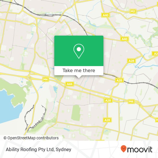 Ability Roofing Pty Ltd map