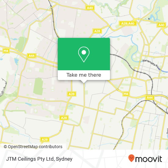 JTM Ceilings Pty Ltd map