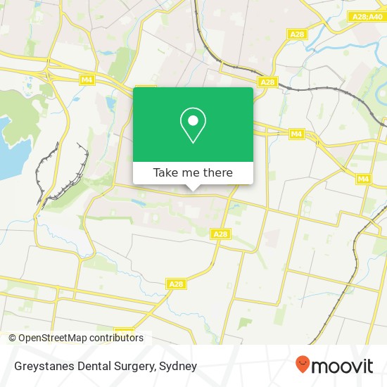 Greystanes Dental Surgery map