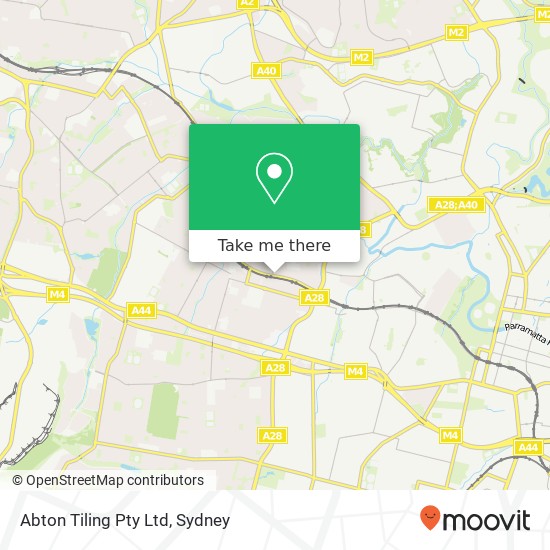 Abton Tiling Pty Ltd map