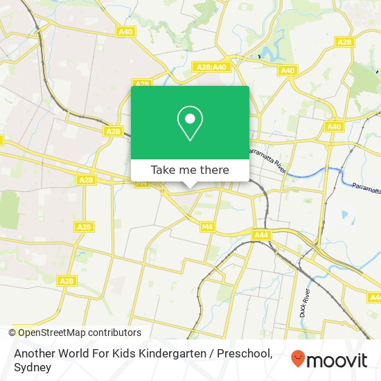 Another World For Kids Kindergarten / Preschool map