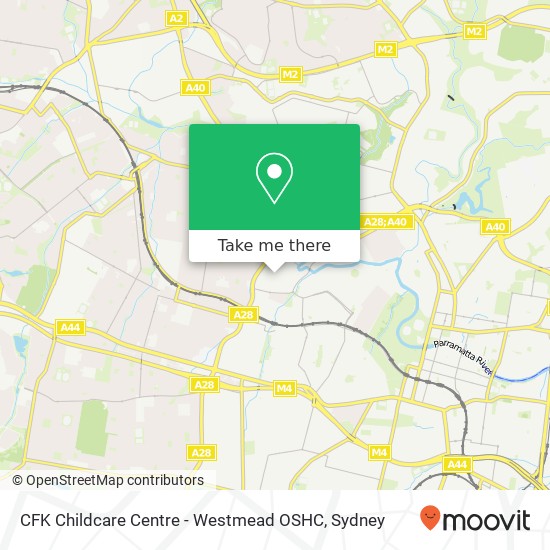 CFK Childcare Centre - Westmead OSHC map