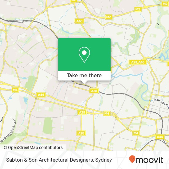 Sabton & Son Architectural Designers map