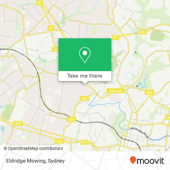 Eldridge Mowing map