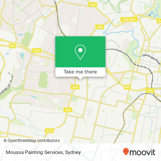 Moussa Painting Services map