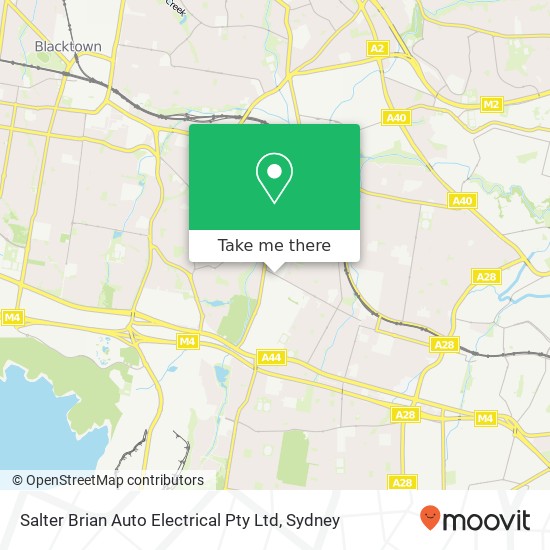 Salter Brian Auto Electrical Pty Ltd map