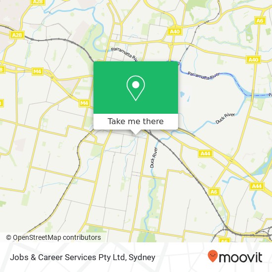 Jobs & Career Services Pty Ltd map