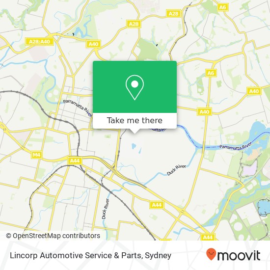 Lincorp Automotive Service & Parts map