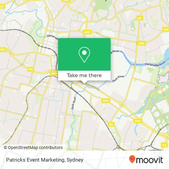 Patricks Event Marketing map